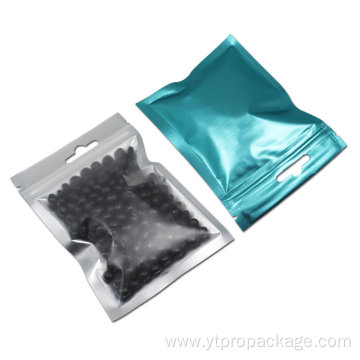 sachet packet zipper bag with bottom open